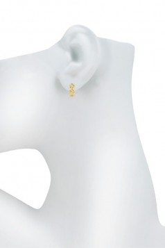 Baby Daisy Huggie Earring