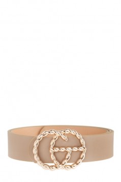 Twist Texture GO Buckle Belt 44"(L)