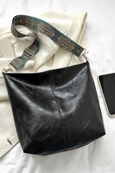 RETRO VEGAN LEATHER CROSSBODY SHOULDER BAG GB