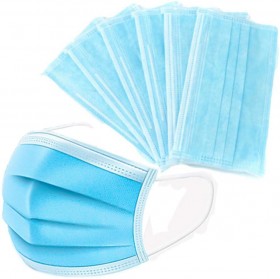 Disposable Face Masks - 10 PACK