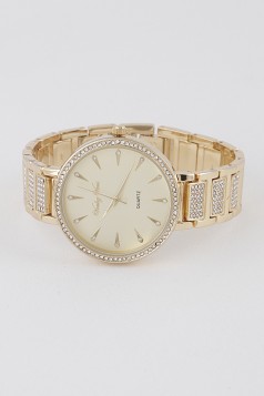 Jeweled Rhinestone Watch