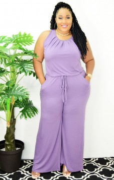 COOL DAY BASIC JUMPSUIT PLUS