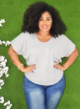 DOLMAN SLEEVE TOP PLUS