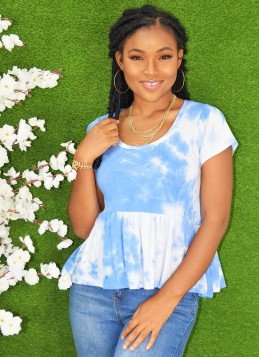 MY FAVORITE TIE DYE TOP