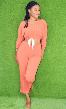 COZY IN RIBBED 2 PIECE SET