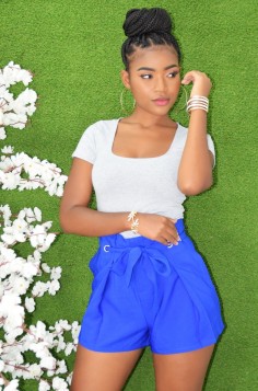 ARI PAPER BAG SHORTS